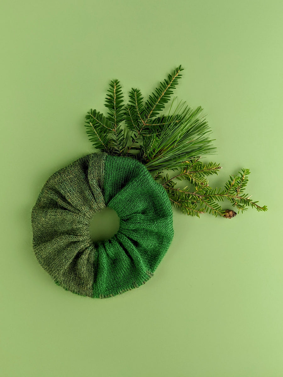 The BOLD Scrunchie- Evergreen